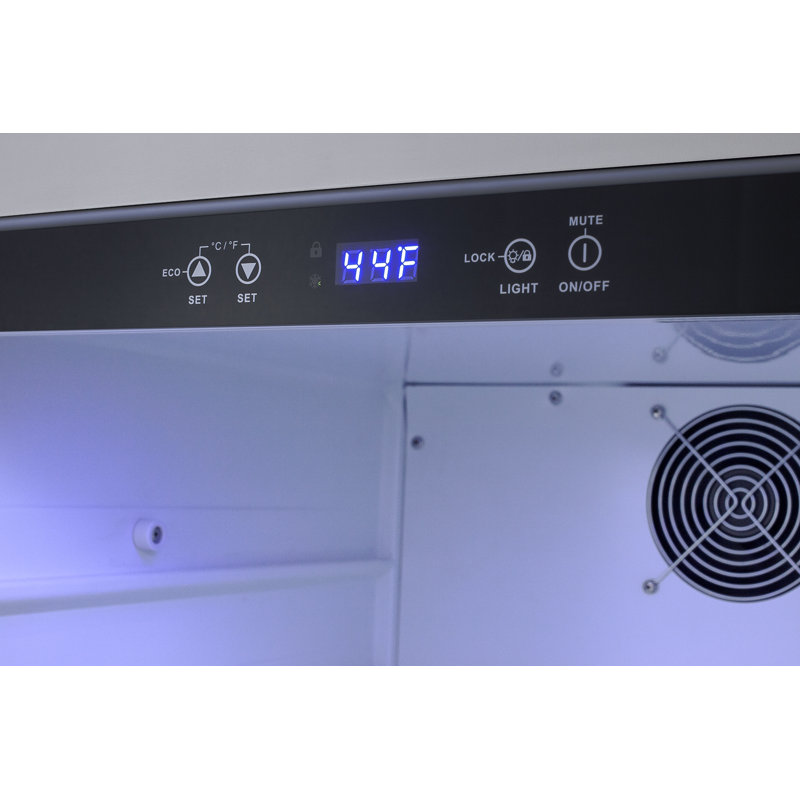 Summit Appliance 24" W Built-in ADA Compliant Outdoor Refrigerator, Right