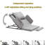 Electric Adjustable Bed Backrest, 4-68° Upgraded Foldable Safety Guardrail