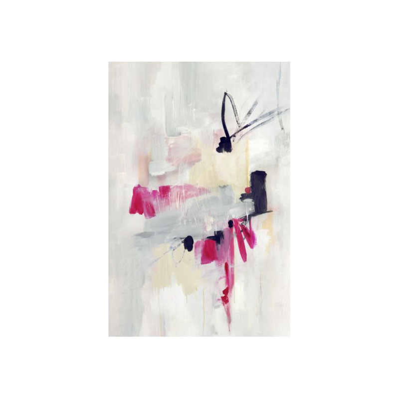 Romantic Absolute Print by Guseul Park, Image Brush Gel, 60" H x 40" W x 2" D