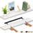 Miami 48" W x 8" D Floating Shelves Set with Invisible Wall Mount Brackets-593271108