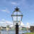 Boto Stained Glass Lantern Head Post Lantern-1368132775