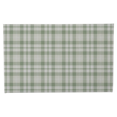 Gen Plaid Non-Skid Bath Mat