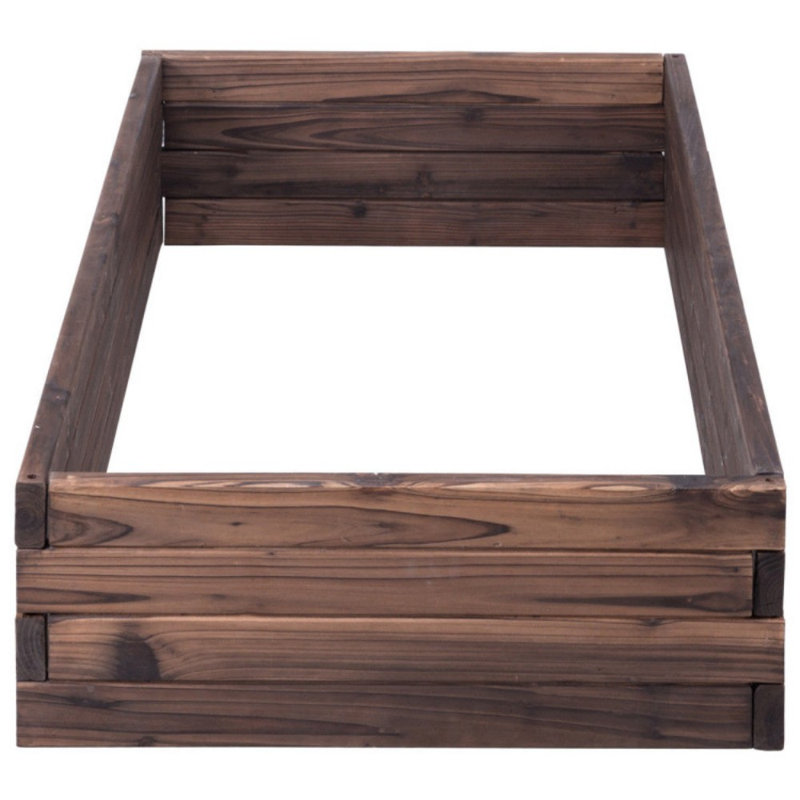 Wood Raised Garden Bed