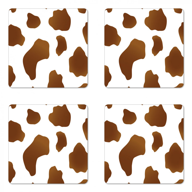 Square 4 Piece Coaster Set