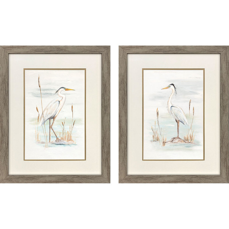 Heron Stance, art encadré