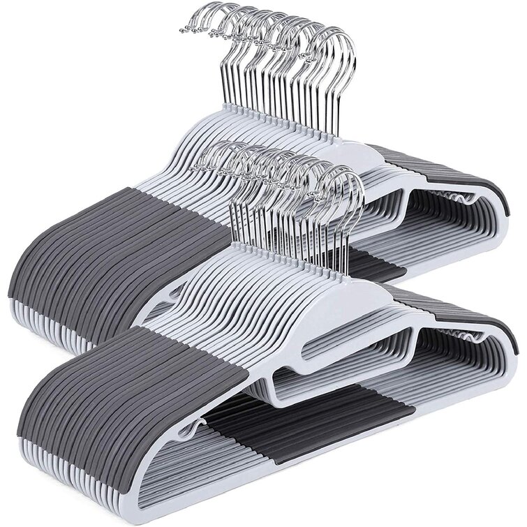 Rebrilliant Degraw Plastic Non-Slip Standard Hanger for Delicates