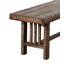 Banc rustique 1 pièce