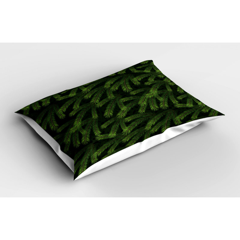 Forest Polyester Floral Sham Set, Twin