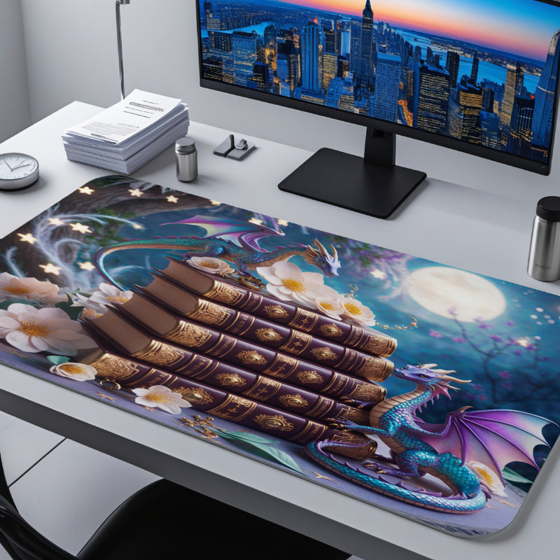 Polyester Desk Pad, 23.6x13.8