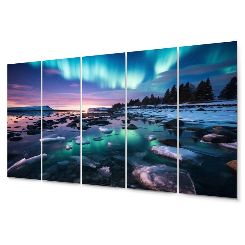 Rustic Cities & Countries Wall Decor on Metal