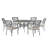 7 Piece Outdoor Patio Dining Set-2090166472