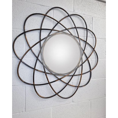Halbach Metal Frame Wall Mirror