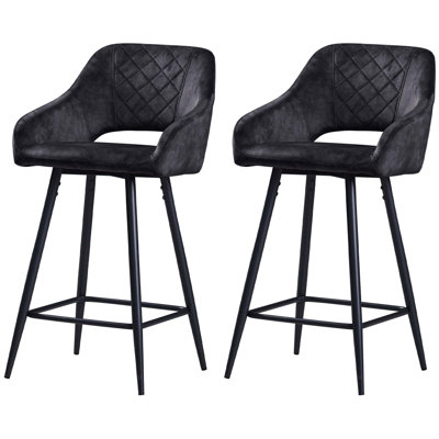 Bigvai Counter Stool with Metal Frame
