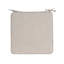  Coussin de chaise de salle à manger d'extérieur Noah avec attaches, tissu hydrofuge, coussin de patio beige-1202636014