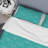 Turquoise Damask - Abstract Duvet Cover Set - Microfiber Polyester