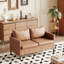 Causeuse moderne en similicuir de 51 po-1857327981