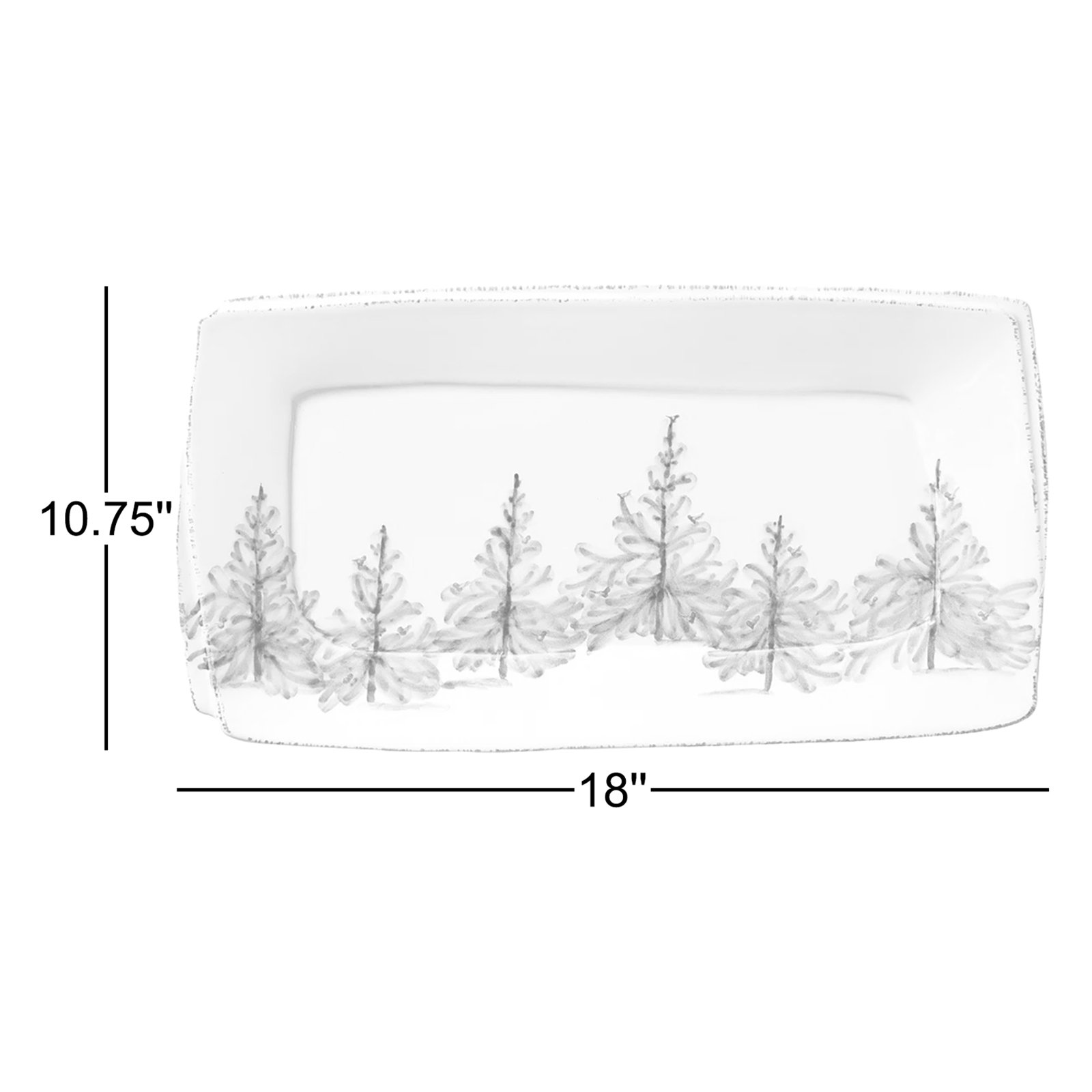 Melamine Lastra Rectangle Melamine Platter