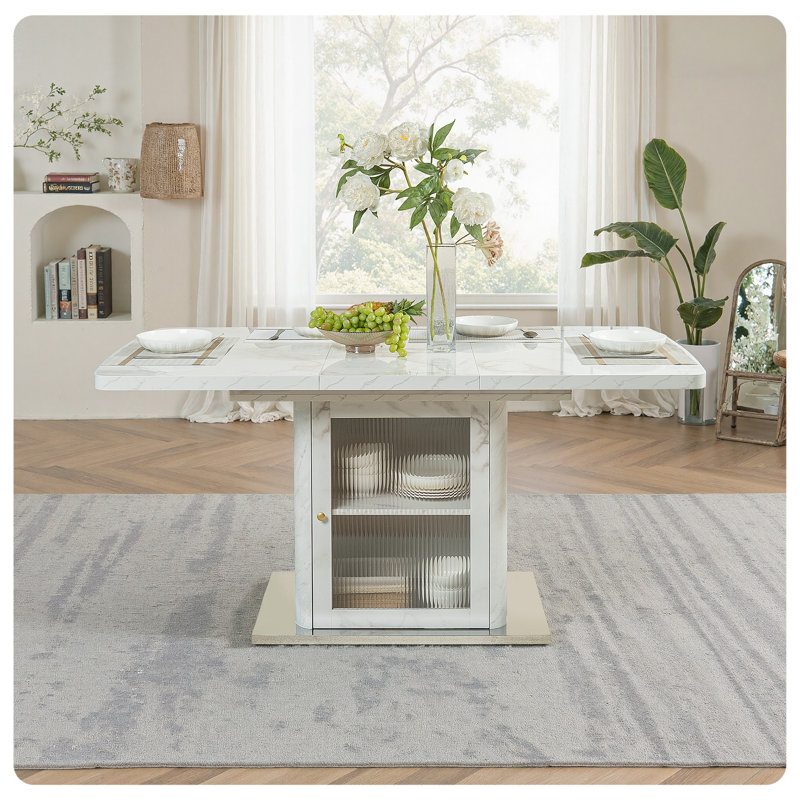 George Oliver Modern Rectangle Dining Table - Wayfair Canada