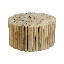 Table basse en bois de teck D31.5 "