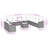 Vidaxl Garden Sofa Set Black, Cream White
