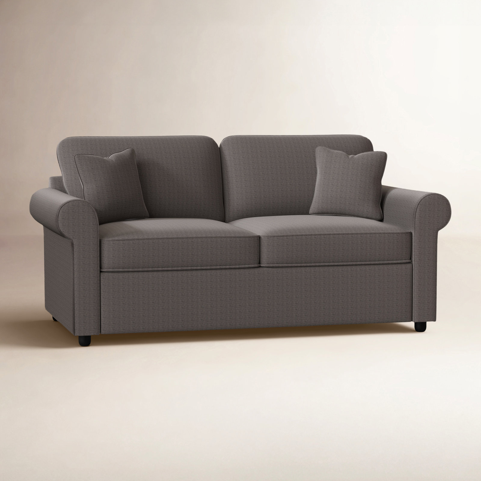 Warrington 76'' Upholstered Sofa, Zula Charcoal
