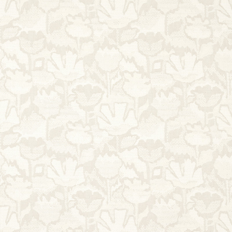 Tissu en mélange de coton Performance, Ivoire