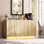 63'' Sideboard Cabinet With Led Lights, Type-c Ports, Usb Ports & Motion Sensor-511631574