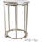 Mirrored Glass Top Nesting Tables-1826920063