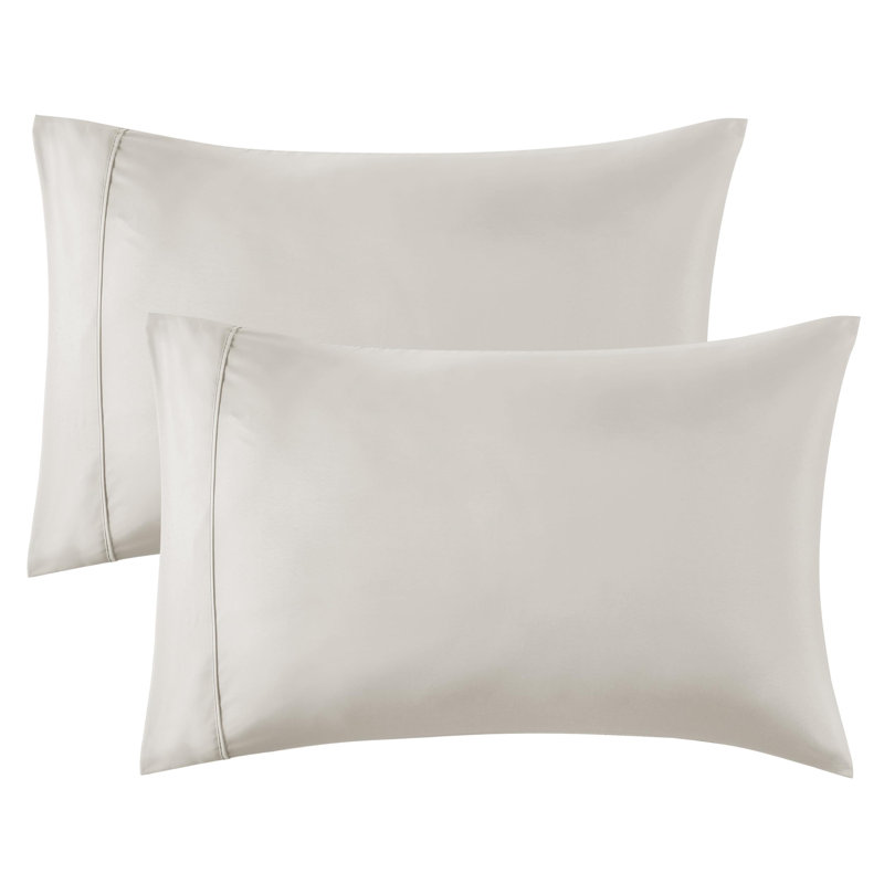 Bedsure Decorative Boho Pillow Shams With Envelope Closure, Standard Pillow Case, Linen