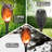 Solar Lights Outdoor, 4 Pack Solar Torch Light with Flickering Flame, Waterproof Solares Garden Light, Outdoor Solares Lights for Yard, Flame Torches for Halloween Decorations Decor Yard-129184236