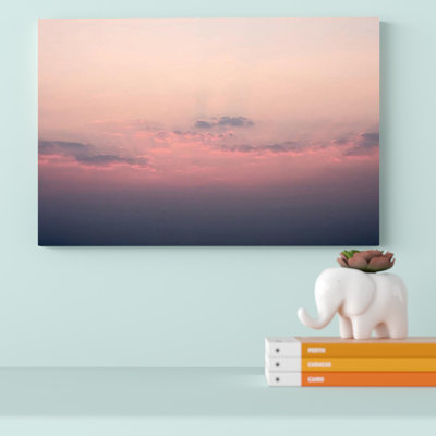 Breakthrough Magical Sunset par Honeymoon Hotel - Giclée sur toile tendue avec châssis
