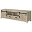Pine 2-Door Engineered Wood TV Stand-1926560240