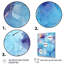 Blue Frosty Collage I - Abstract Collages, art mural-1534515184-1534515196