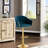 Adalay Swivel Upholstered Adjustable Height Counter Stool-451685612