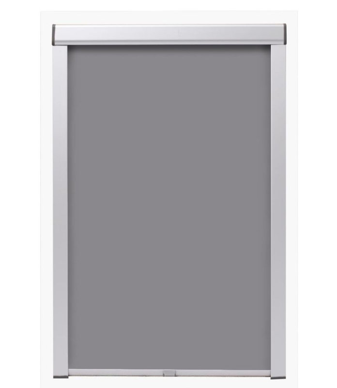 Blackout Roller Shade, gray