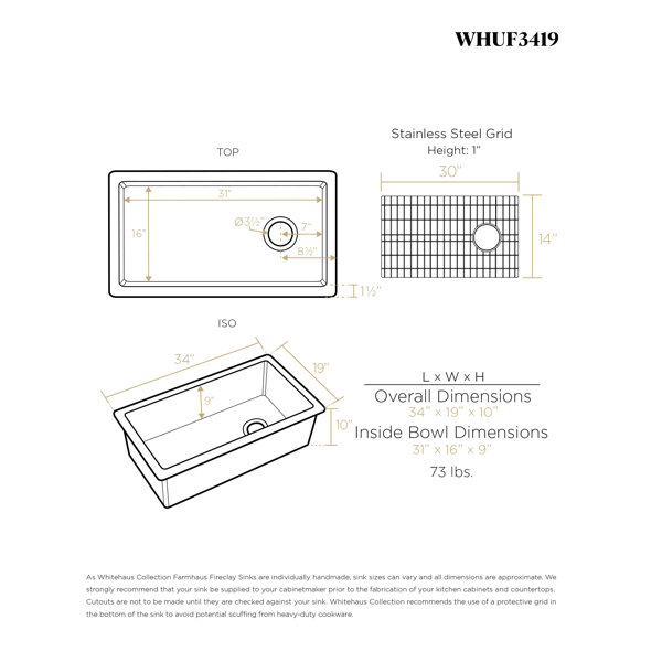 Product Dimensions