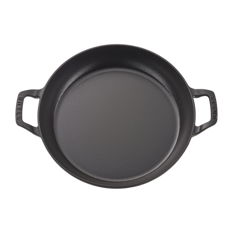Cast Iron 3.59-qt Braiser with Glass Lid, Graphite Gray