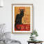 Tournee du Chat Noir Cat Vol.1 by Theophile Steinlen - Picture Frame Graphic Art on MDF-62768607-62768606