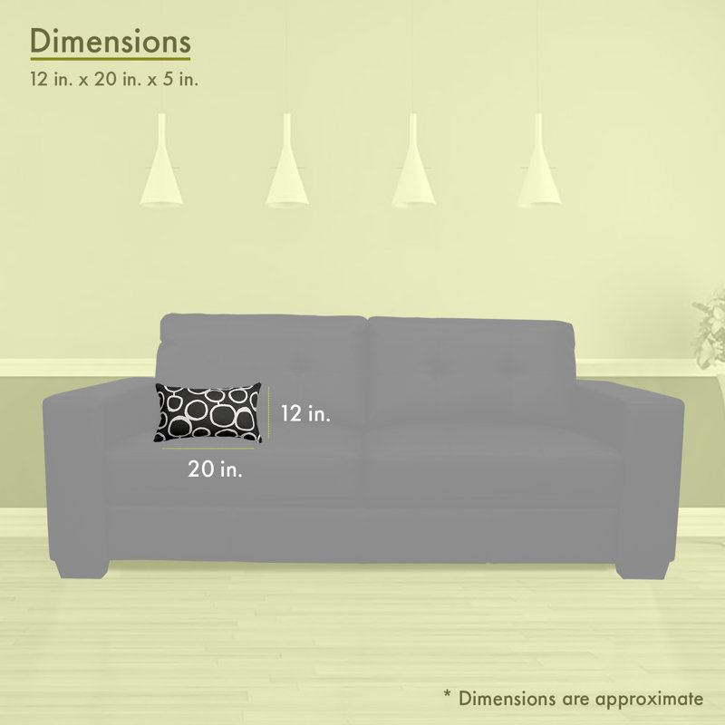Coussin Fusion, Noir