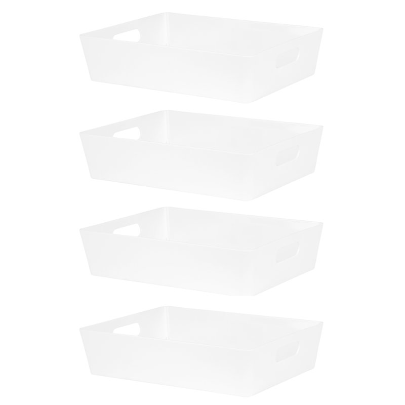 Wham Studio Basket 5.01Rectangular, White