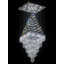 Grand lustre carré en cristal Kaillan