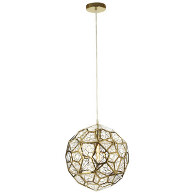 Kakarla 1 - Light Gold Single Pendant