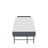 Folding Bed With Adjustable Headboard & 5" Memory Foam, Space Saving Rollaway Guest Bed For Tall People, Portable Cot On Wheels, Easy Assembly