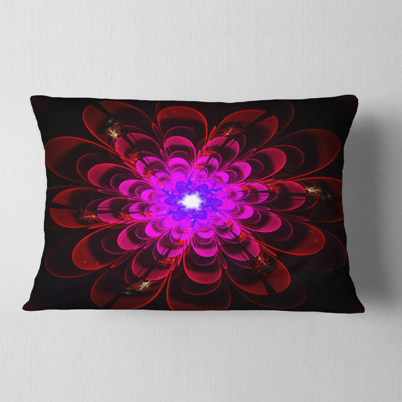 Coussin lombaire floral brillant parfait