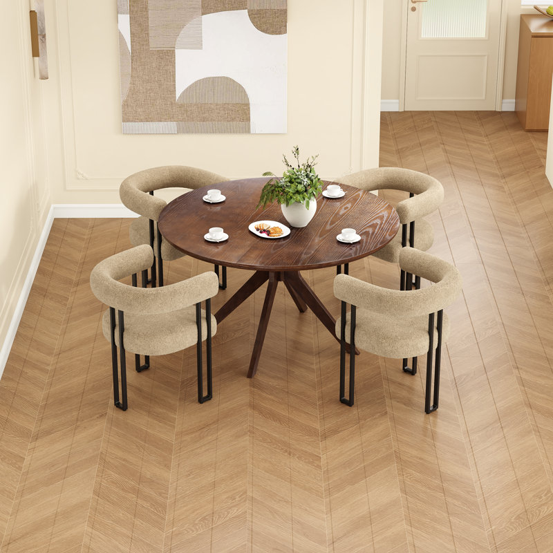 5-person Dining Set, Khaki