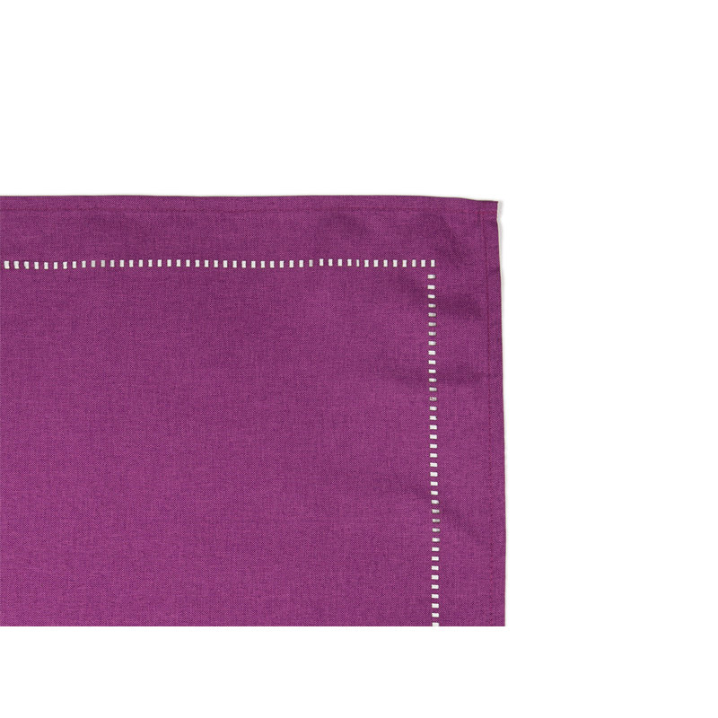 Evanston Polyester Napkin, Plum