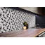 Wall Tiles Self Adhesive Vinyl Splashback Wall Stickers 39,37x19,68 Inch Sticker Tile Peel and Stick