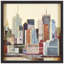 « new york city horizon », impression