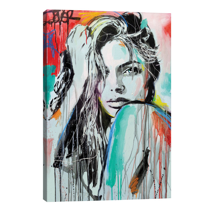 In Spirit by Loui Jover - Wrapped Canvas Painting, 66.04 cm H x 45.72 cm W x 1.91 cm D