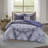 Vanmatre Blue Microfiber Duvet Cover Set-1820752710